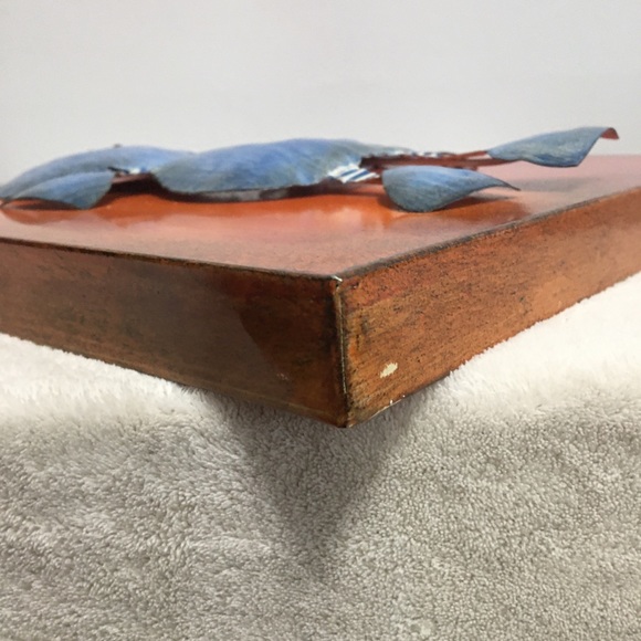 Whimsical Animal Hand Painted Metal Wall Art zebra - Picture 8 of 15